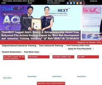 Thinknexttraining.com(Best Industrial Training in Chandigarh Mohali) Screenshot