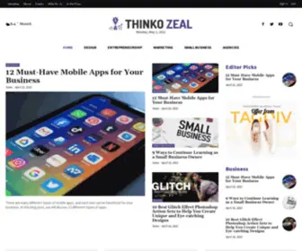 Thinkozeal.com(Just another WordPress site) Screenshot