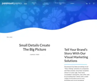 Thinkparamount.com(Unlimited Creativity) Screenshot
