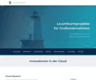 Thinkport.digital(Silicon Valley technologies for German enterprises) Screenshot