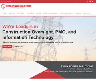 Thinkpowersolutions.com(Think Power Solutions) Screenshot