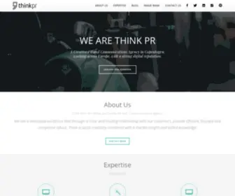 Thinkpr.dk(Think PR) Screenshot