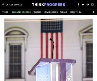 Thinkprogress.org(Thinkprogress) Screenshot