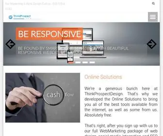 Thinkprospect.com.au(Think Prospect) Screenshot