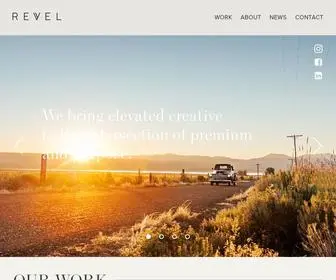 Thinkrevel.com(Revel Brand Design) Screenshot