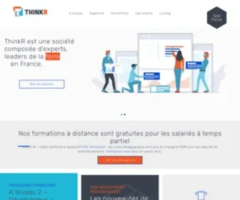 Thinkr.fr(Certifications et formations au langage r) Screenshot