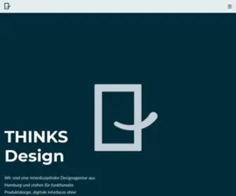 Thinks.com(Produktdesign und Grafikdesign in Hamburg) Screenshot