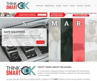 Thinksmartok.org(Think SMART Oklahoma) Screenshot