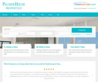 Thinksuncoast.com(Real Estate Sarasota & Manateee Counties) Screenshot