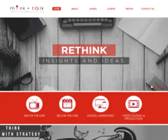 Thinktalkcc.com( Home) Screenshot
