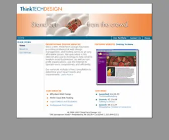 Thinktechdesign.com(ThinkTech Design) Screenshot