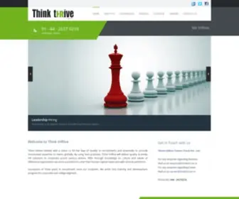 Thinkthrive.in(Think tHRive) Screenshot