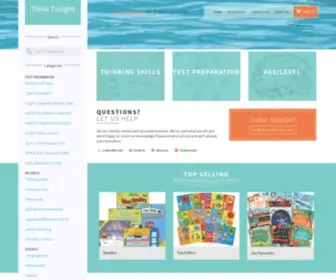 Thinktonight.com(Books to enrich thinking and learning) Screenshot