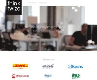 Thinktwize.de(Suchmaschinenoptimierung & Web Positioning) Screenshot