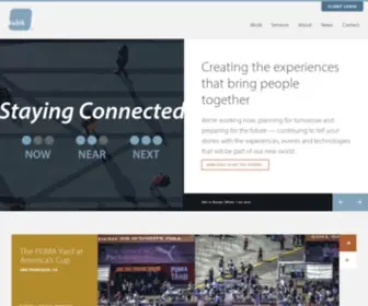 Thinkubik.com(Your Global Experiential Marketing Agency) Screenshot