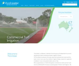 Thinkwater.com.au(Think Water Australia are Your Local Water Experts) Screenshot