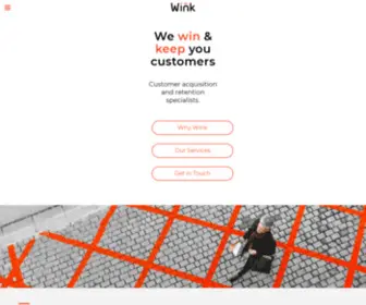 Thinkwink.com.au(We win & keep you customers) Screenshot