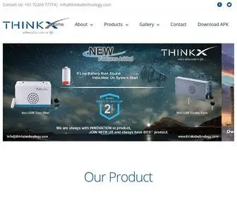 ThinkXtechnology.com(ThinkX Technologies In Rajkot) Screenshot