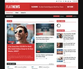 Thinng.com(FlatNews Home) Screenshot