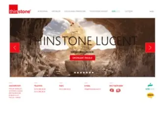 Thinstone.com.tr(THINSTONE) Screenshot