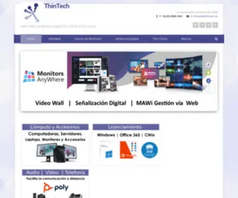 Thintech.mx(Video Wall) Screenshot