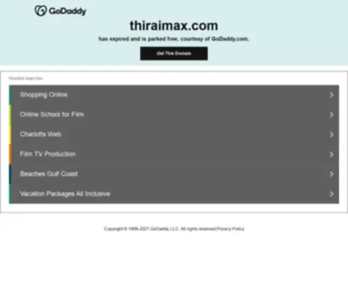 Thiraimax.com(Thiraimax) Screenshot