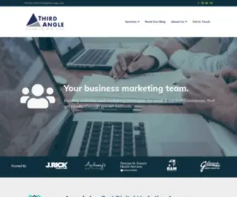 Third-Angle.com(Colorado Springs Advertising Agency) Screenshot