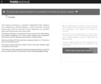 Thirdavenue.com.au(Third Avenue Consulting) Screenshot