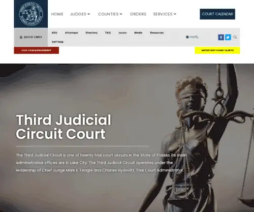 Thirdcircuitfl.org(Third Judicial Circuit of Florida) Screenshot