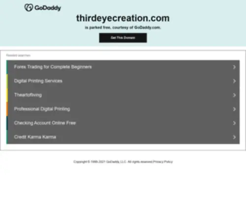 Thirdeyecreation.com(Creative Web Design Solution) Screenshot