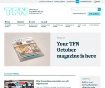 Thirdforcenews.org.uk(Third Force News) Screenshot