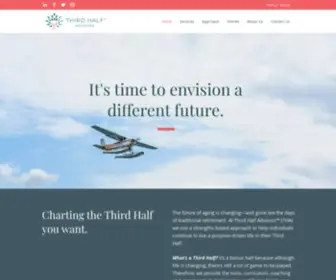 Thirdhalfadvisors.com(Retirement Life Style) Screenshot