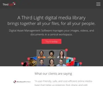 Thirdlight.com(Digital asset management for creative people) Screenshot