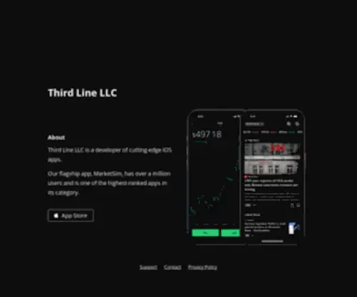 Thirdlinellc.com(Third Line LLC) Screenshot