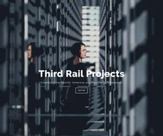 Thirdrailprojects.com(Third Rail Projects) Screenshot