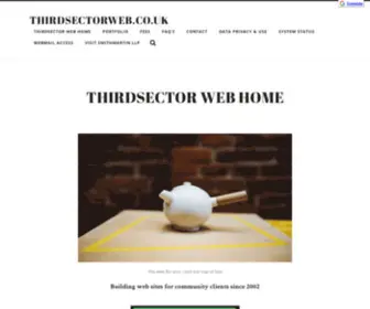 Thirdsectorweb.co.uk(Thirdsectorweb) Screenshot