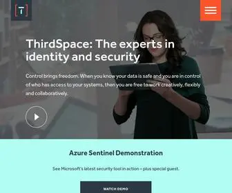 Thirdspace.net(Microsoft Identity) Screenshot