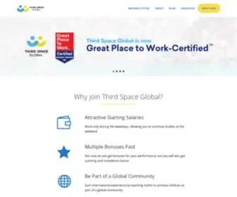 ThirdspaceGlobal.com(Third Space Global) Screenshot