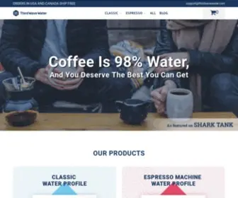 Thirdwavewater.com(Third Wave Water) Screenshot
