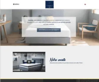 Thiriez-Literie.fr(Thiriez Literie. Fabricant de matelas) Screenshot