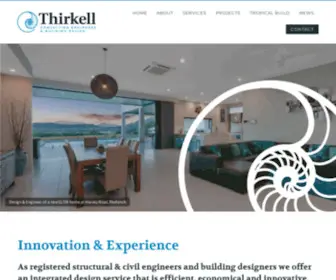 Thirkell.com.au(Cairns Consulting Engineers & Building Design) Screenshot