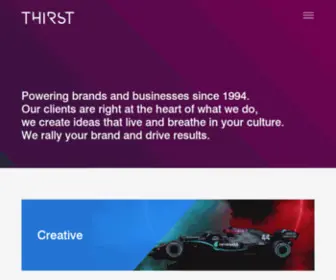 Thirstdesign.com(Thirst Design) Screenshot