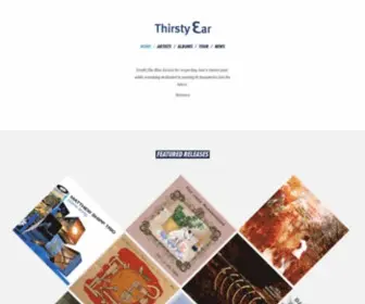 Thirstyear.com(Alternative Music) Screenshot