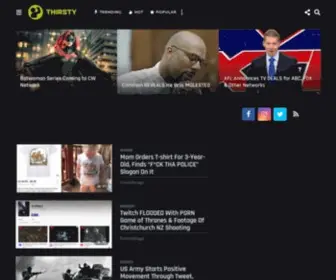 Thirstyfornews.com(Entertainment news) Screenshot