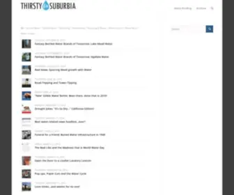 Thirstyinsuburbia.com(Thirsty in Suburbia) Screenshot