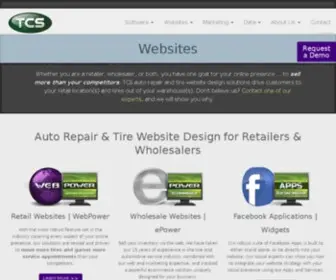 Thirstypixel.com(Tire & Auto Repair Website Design) Screenshot