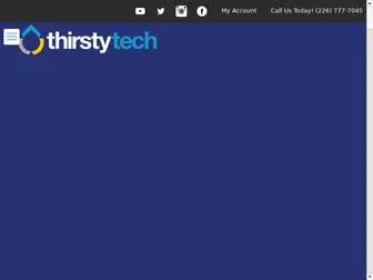 Thirstytech.ca(Home and business solutions that quench) Screenshot