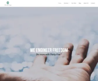 Thirtyfive.io(Virtual CTO Services by Thirty Five in Indianapolis) Screenshot