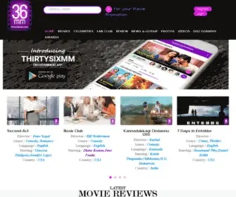 Thirtysixmm.com(Released and upcoming movies) Screenshot