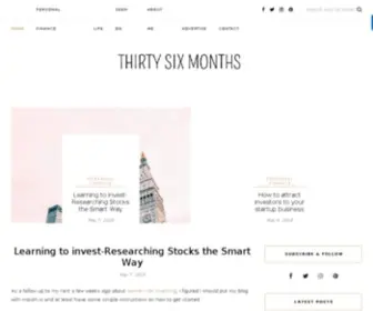 Thirtysixmonths.com(Thirty Six Months) Screenshot